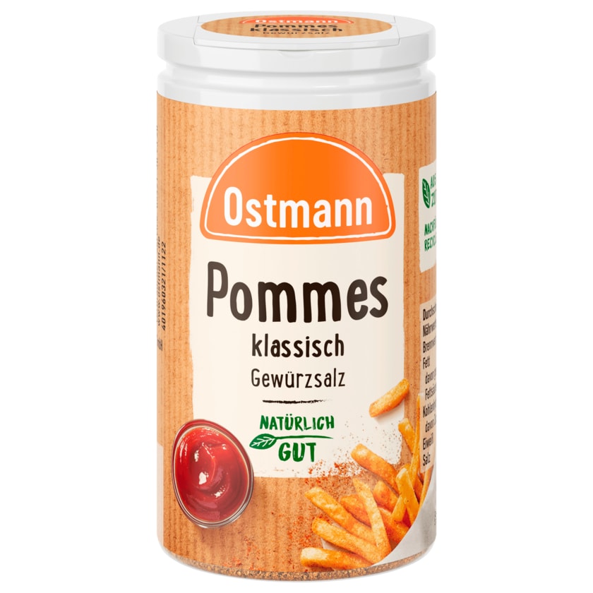 Ostmann Pommes Gewürzsalz klassisch 70g